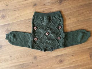 Suéter de niña verde