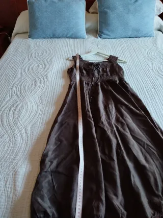 Vestido de verano marrón