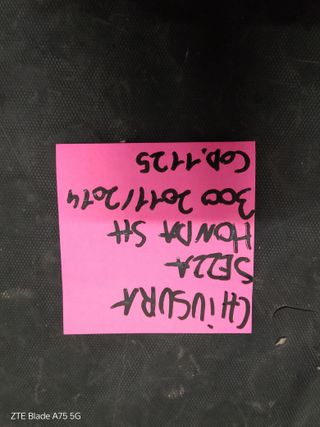 Chiusura Sella Honda SH 300 (2011-2014)