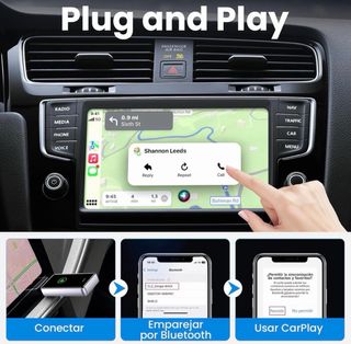 Adaptador CarPlay Inalámbrico