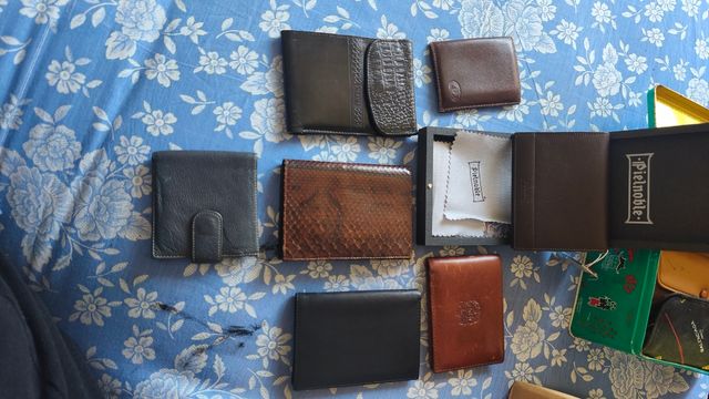 Lote Carteras Hombre "Piel"