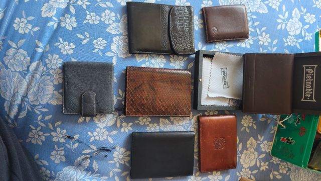 Lote Carteras Hombre "Piel"