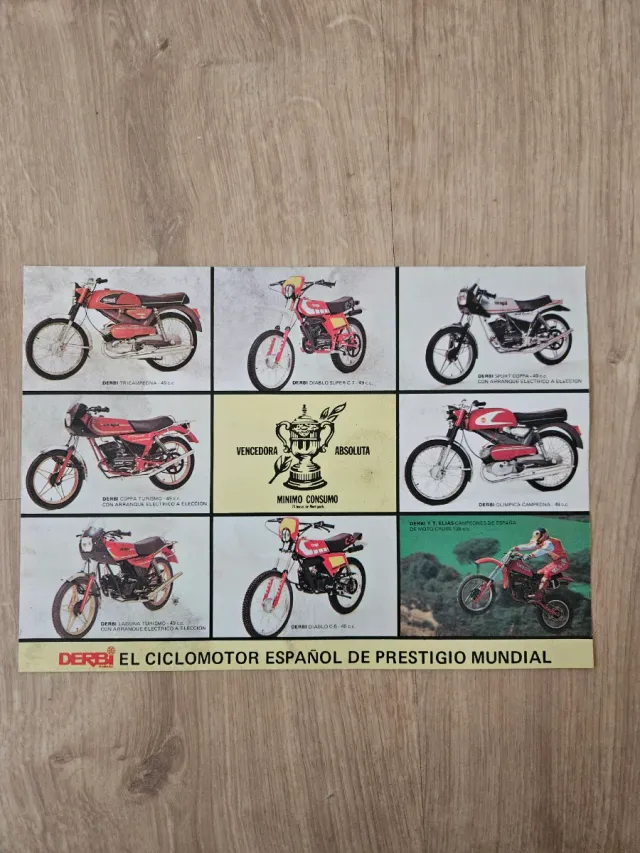 Hoja Publicitaria Derbi Variant
