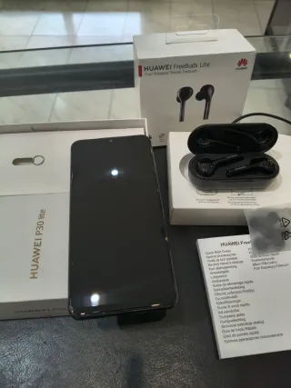 Huawei P30 lite Nero + FreeBuds Lite