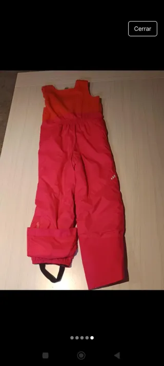 Peto de nieve infantil