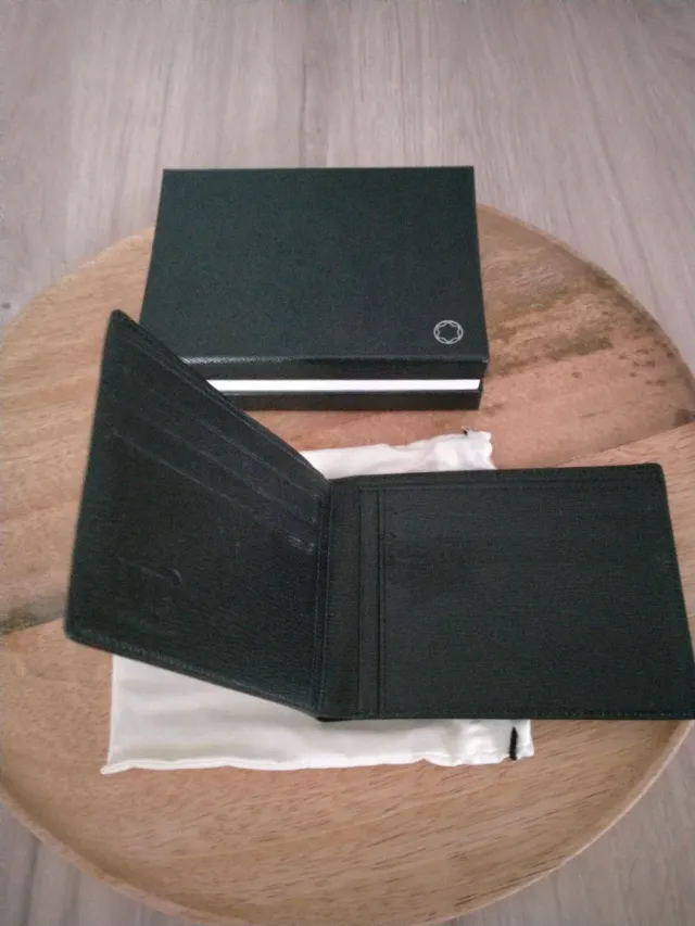 Cartera Montblanc Piel Negra