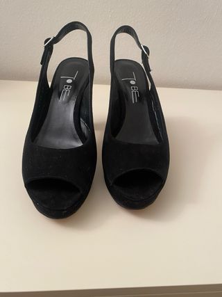 Scarpe donna eleganti nere tacco 39