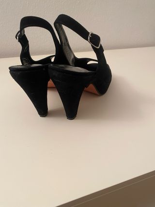 Scarpe donna eleganti nere tacco 39