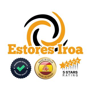 Estor Enrollable Diseño Brush & Leaves