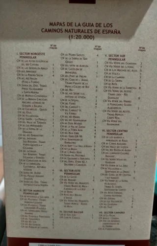 Guia de los caminos rurales de España