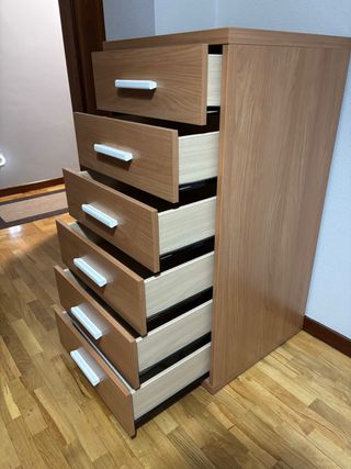 Cajonera de madera con 6 cajones  Gran capacidad