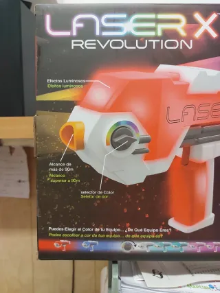 Pistolas Láser X Revolution