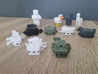 Figuras Minecraft 3D