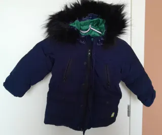 PRIMIGI Giubbino Bambino Blu con Cappuccio