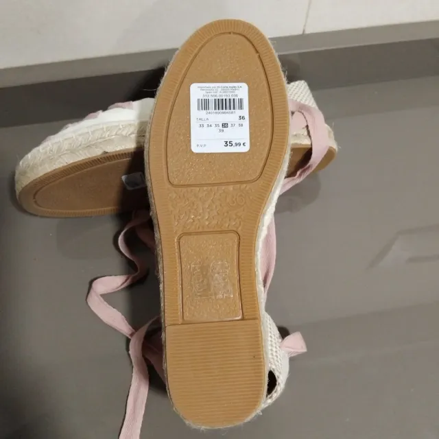 Sandalias planas verano talla 36 sin estrenar
