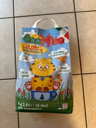 EcoMiao Lettiera Agglomerante Assorbi Odori