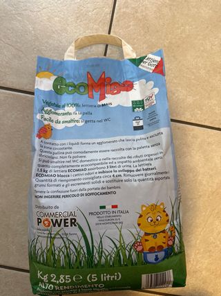 EcoMiao Lettiera Agglomerante Assorbi Odori