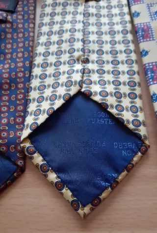 Cravatte Egon Von Furstenberg Seta 100%