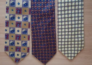 Cravatte Egon Von Furstenberg Seta 100%