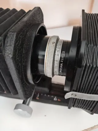 Leica III F con corredo macro