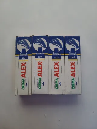 4 Crema para zapatos ALEX azul