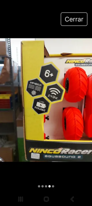 Coche RC Ninco Racers Aquasound 2