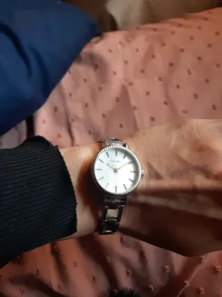 Reloj Viceroy Mujer Plata y Blanco