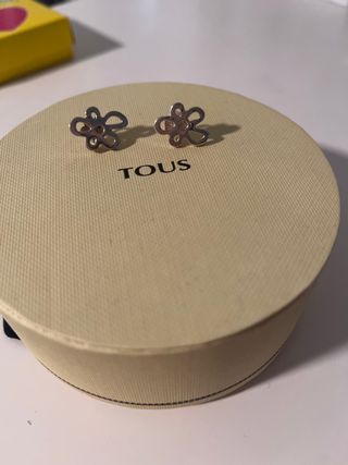 Pendientes Tous Flor Plata