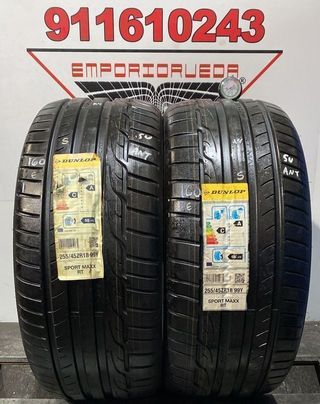 255 45 18 Y DUNLOP RUEDA PREMIUM YA MONTADA
