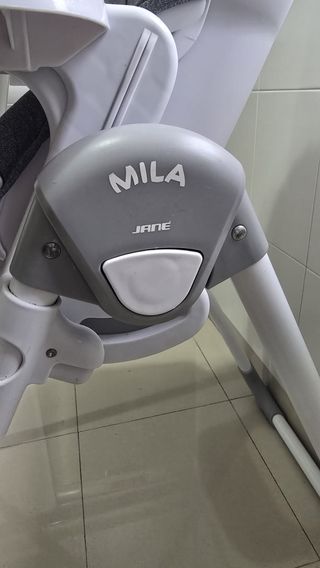 Trona Jane gris y blanca