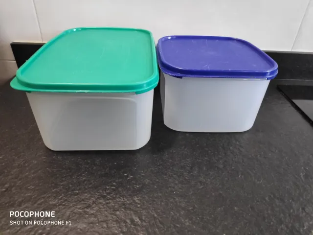 Lote 2 Tupperware Plástico