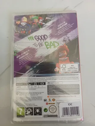 Precintado Lego DC Super-Villanos nintendo Switch