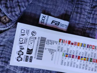 New Yorker Fb sister hipster Oversized camisa gris