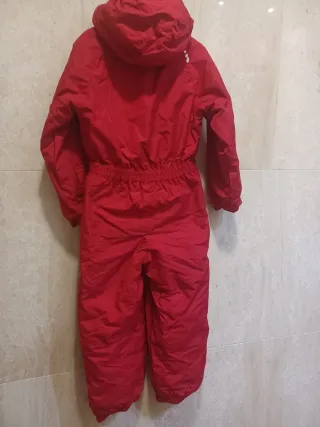 Mono de nieve Wedze rojo