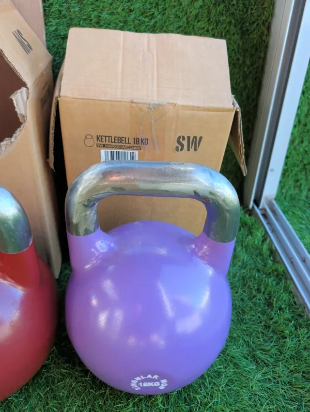 Kettlebell 18 kg Singular WOD Morado
