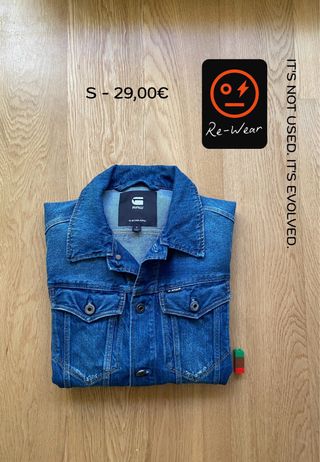 Cazadora vaquera de hombre de G-Star Raw (S)