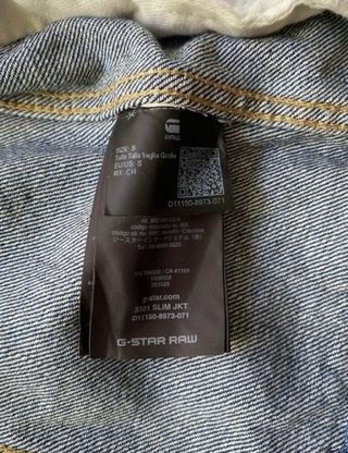 Cazadora vaquera de hombre de G-Star Raw (S)