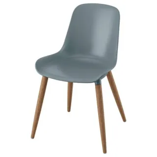 Sillas Ikea Madera Plástico Gris