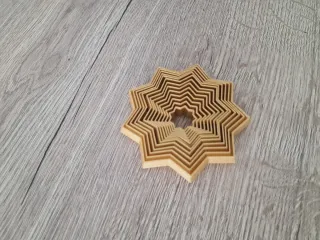 Estrella 3D Articulada