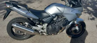 Honda 600cbf plateada
