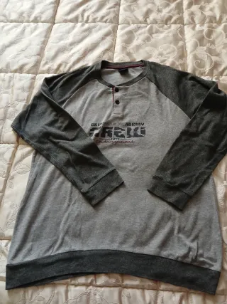 Pigiama uomo tg. 54 italiana blu/grigio