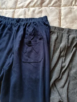 Pigiama uomo tg. 54 italiana blu/grigio