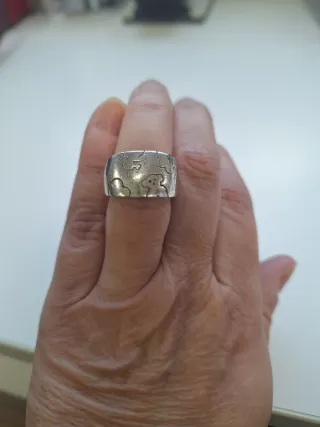 Anillo Tous Plata Diseño Ositos