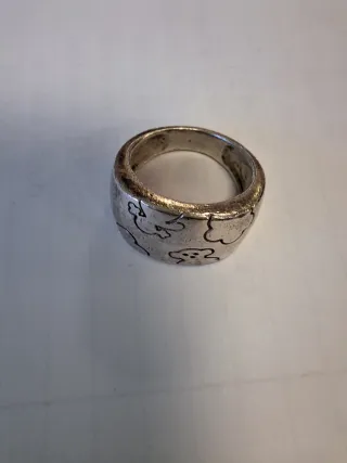 Anillo Tous Plata Diseño Ositos