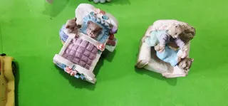 Statuette resina Poly collection, vintage