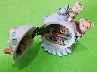 Statuette resina Poly collection, vintage