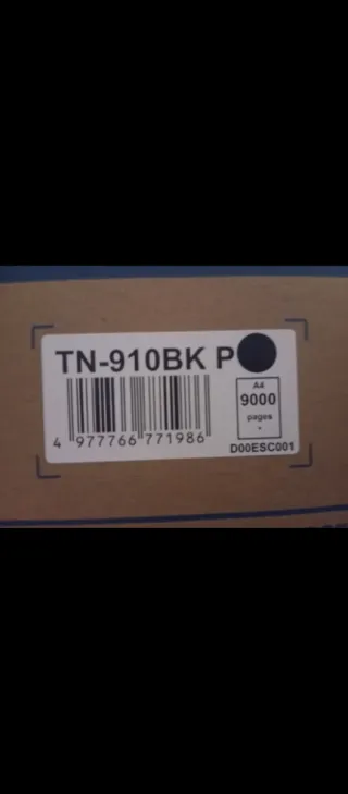 Cartucho Tóner Brother TN910BK Negro
