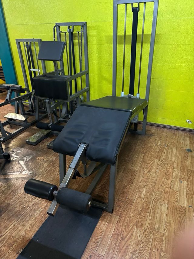 Lote máquinas gimnasio