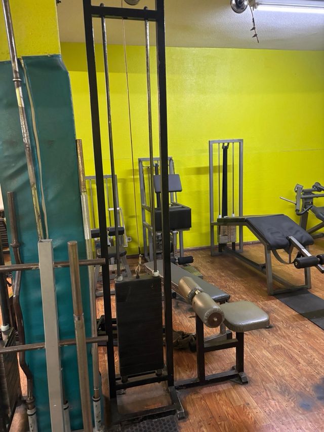 Lote máquinas gimnasio