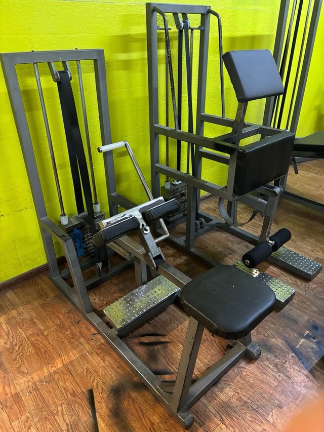 Lote máquinas gimnasio